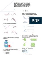 Diagnóstico Matemáticas