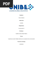 Cuestionario Sobre Modelos Teóricos en El Estudio de La Comunicación