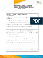 Matriz 1 - La Investigación en Psicología - Individual