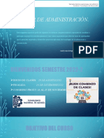 Taller de Administración (Encuadre)