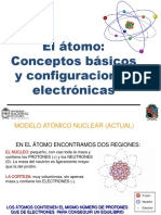 Clase 3-El Átomo - Conceptos Básicos y Configuraciones Electrónicas