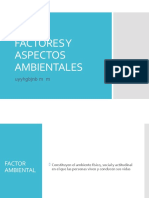 Factores y Aspectos Ambientales 1