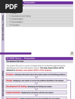 The Systems Life Cycle - Final