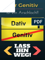 Der Genitiv Ist Ein Arschloch