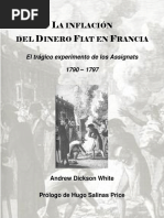 La Inflacio N Del Dinero Fiat en Francia A. Dickson White 1