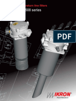 HF 502 / HF 508 Series: Tank Mounted Return Line Filters