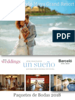 Paquetes Boda Barcelo Maya Grand Resort 2018 ESP