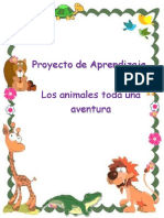 Experiencia de Aprendizaje Los Animales