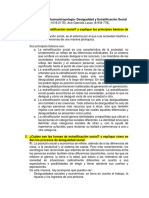 Cuestionario #5 de Socioantropología - Desigualdad y Estratificación Social