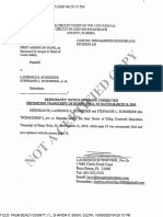 606 Notice of Filing Corrected Depo Transcript Henry H. Bolz (3!21!19), Oct. 5, 2020