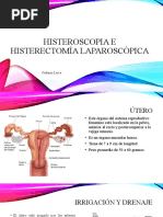 Histeroscopia e Histerectomía Laparoscópica