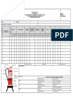 Formato Inspeccion de Extintores