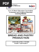 K To 12 Bread and Pastry Learning Module