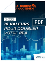 10 Valeurs 2022 Pour Doubler Votre PEA