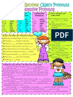 Possesive Object Pronoun R+Ex