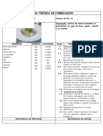 Ficha Técnica Saus de Patitas de Puerco