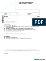 Cambridge Pre-U: PHYSICS 9792/02