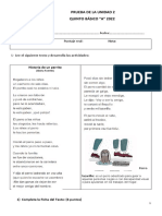 Prueba de La Unidad 2