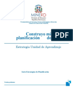 Construyo Mi Planificacion Docente Estrategia Unidad de Aprendizaje