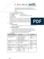 Plan de Diagnóstico para El Plan de Trabajo de Aula de Innovación