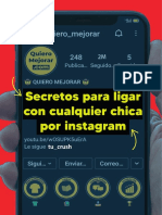 Secretos para Ligar Con Cualquier Chica Por Instagram