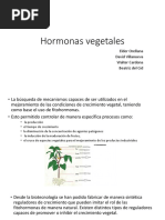 Hormonas Vegetales