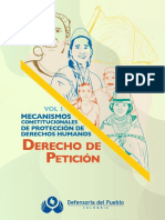 Cartilla 1. Derecho de Petición