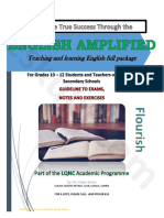 Grade 10 To 12 English Amplified Pamphlet