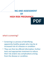 High Risk Pregnancy