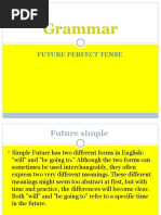 Future Perfect Tense