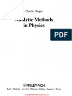 Analytic Methods in Physics by Charlie Harper