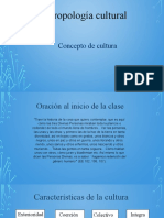 Diapositivas - Concepto de Cultura - Lunes, 15 de Febrero 2021