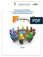 Plan de Tutoría Terminado 2022