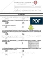 Escuela Secundaria Técnica Industrial No 45: Matemáticas