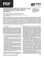 IET Power Electronics - 2020 - Dur N - Configurations of DC DC Converters of One Input and Multiple Outputs Without