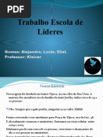 Trabalho Escola de Líderes