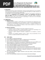 Bases para La Organización y Desarrollo de La I Evaluación Provincial de Aprendizajes (Epa) 2022 - Ugel Chincheros