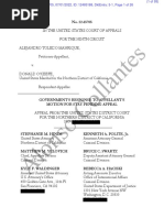 Argumentos de EEUU Contra Habeas Corpus y Suspension de Extradicion de Alejandro Toledo