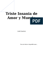 Triste Insania de Amor y Muerte