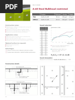 Rti Drawing Steel Bulkhead A-60 Restricted Searox SL 640 40 40mm Details