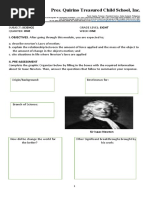 Science 8 Module For Recertification