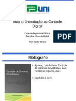 Aula 1 - Introdução Ao Controle Digital