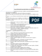 Test de Inteligencias Multiples