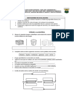 Plan de Mejoramiento Ciencias 5 Periodo 3