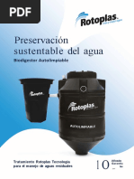 Brochure Rotoplas Bio + Caja de Lodos