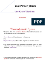 Rankine Cycle Revision