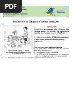 Practica2 Citas y Referencias en Word - Norma Apa Iii