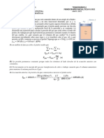 Parcial I Termodinamica I (01-2022) Solucionario