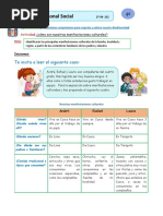 Actividad P.S 27 de Junio