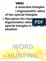 Trigonometric Ratios of Special Right Triangle